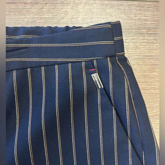TOMMY HILFIGER WOMEN STRIPED TROUSERS IN SIZE 10 HIGH WAISTED - Picture 5 of 6